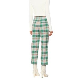Tibi again Plaid Tailored Trousers